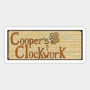 Cooper's Clockwork Sticker